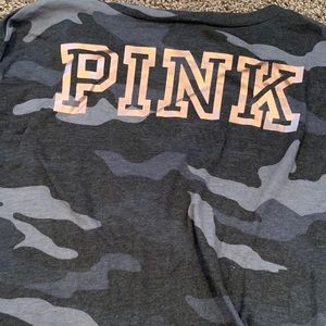 Camo PINK L/S tee